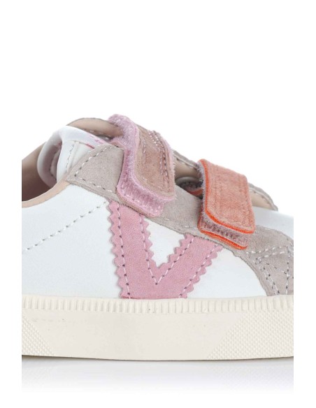 Victoria Zapatillas Oliver con velcros en piel - Respetuoso