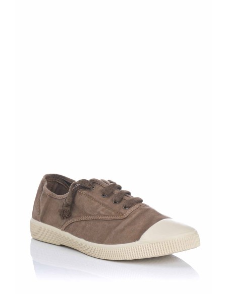 Victoria Zapatilla de lona estilo retro