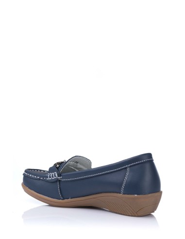Vicmart Mocasín con cuña - Piel