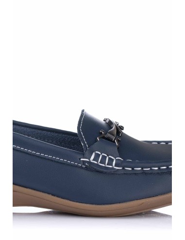 Vicmart Mocasín con cuña - Piel
