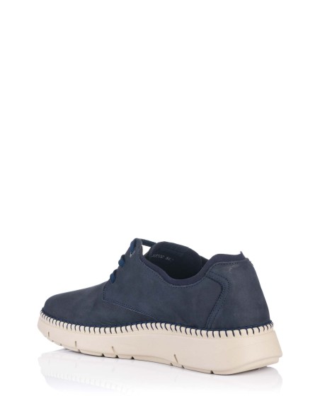 Blucher en piel nobuk