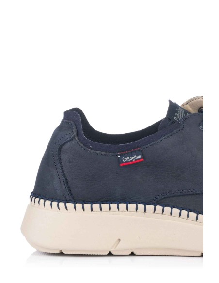 Blucher en piel nobuk