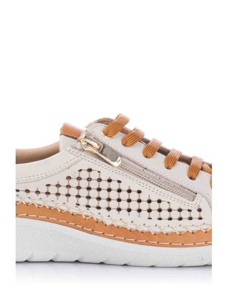 48 hours Blucher calado - Piel