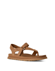 Sandalia W GoldenGaze Toe Post - Piel