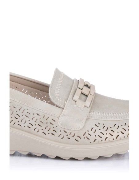 Amarpies Mocasín con cuña - Plantilla de memoria