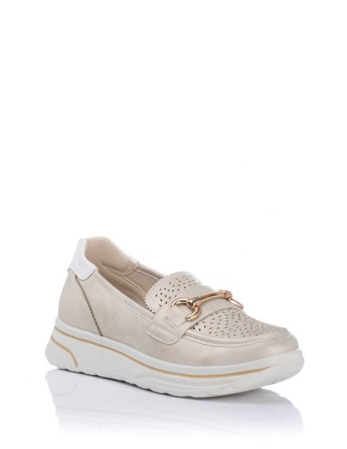 Amarpies Mocasín con cuña - Plantilla de memoria