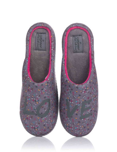 Comprar Zapatilla de casa Ergonómica - Love | Club del Zapato