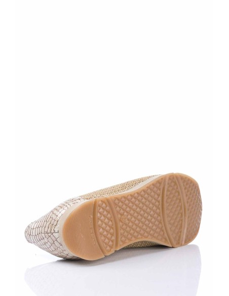 Mocasín con hebilla  - Piel