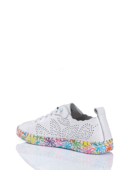 Sneaker en piel - Plantilla de gel