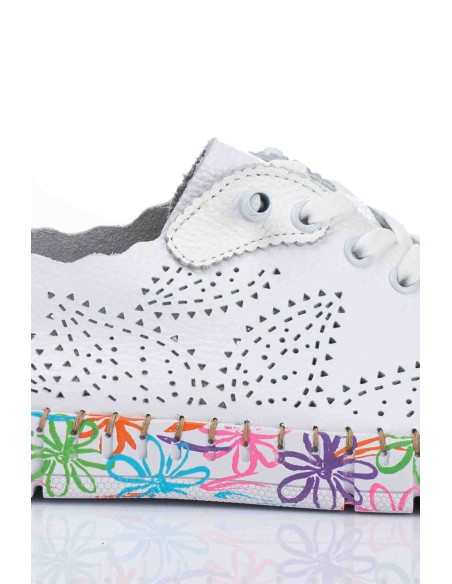 Sneaker en piel - Plantilla de gel