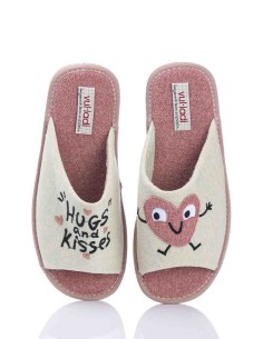 Garzón Zapatilla de casa - Corazón