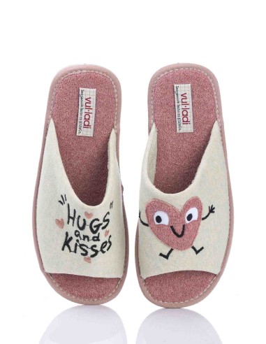 Garzón Zapatilla de casa - Corazón