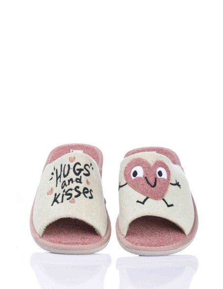 Zapatilla de casa - Corazón