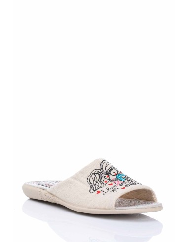 Zapatilla de casa descalza - Moto