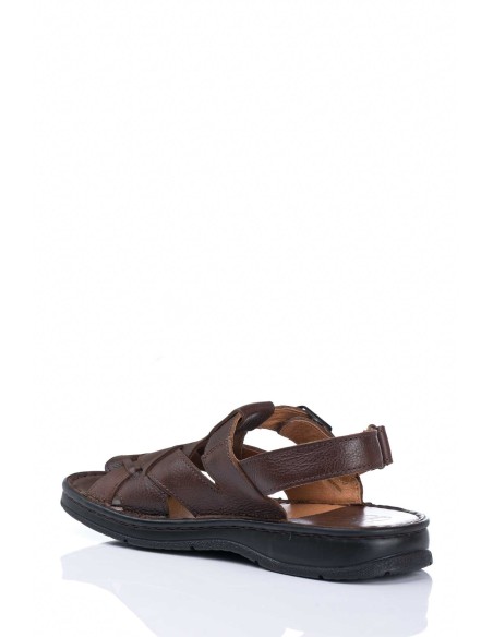 Sandalia en piel