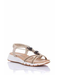 Amarpies Sandalia con cuña - Confort