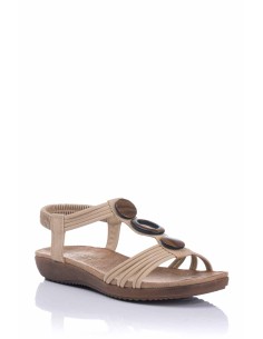 Sandalia con botón - Confort 2