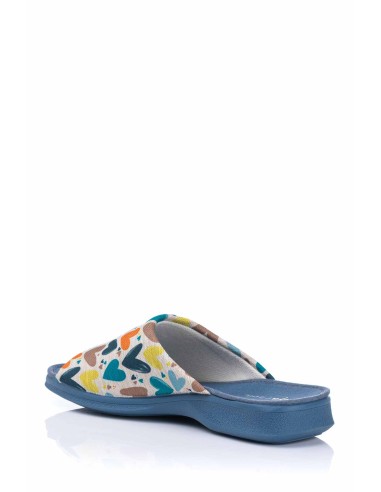 Zapatilla de casa - Corazones