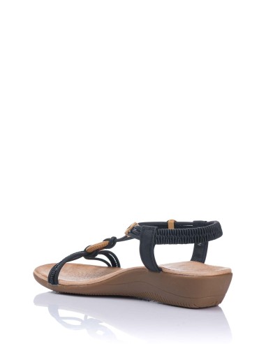 Amarpies Sandalia con botón - Confort