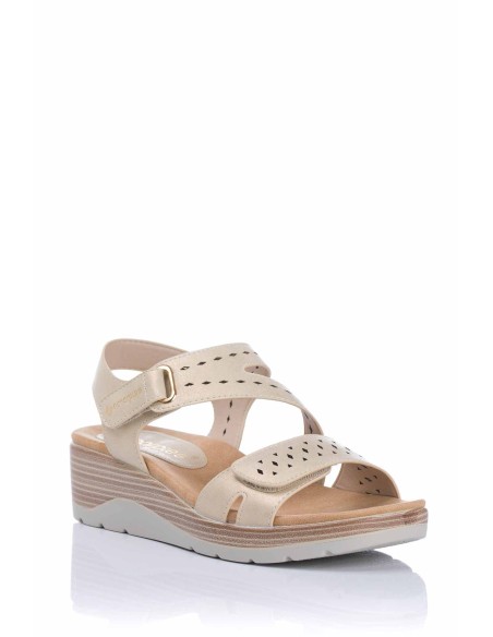 Amarpies Sandalia con cuña - Confort
