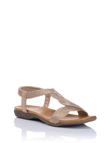 Sandalia plana- Confort