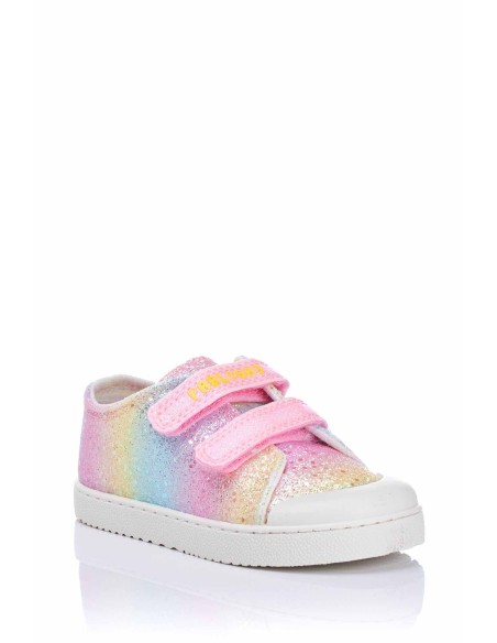 Pablosky Zapatilla en lona con glitter - Barefoot