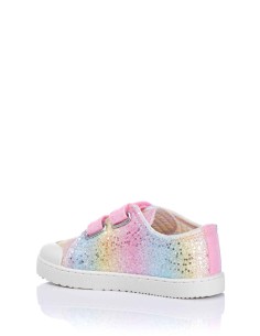 Pablosky Zapatilla en lona con glitter - Barefoot 2