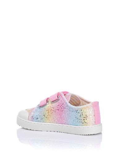 Zapatilla en lona con glitter - Barefoot