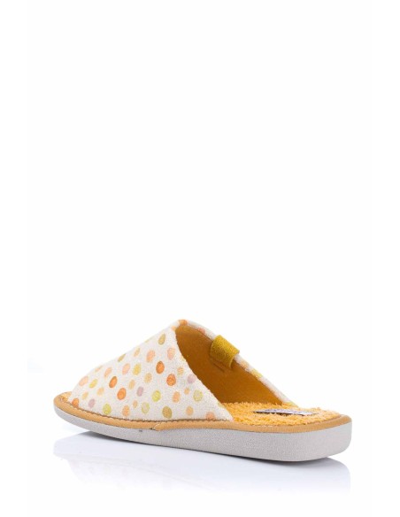 Zapatilla de casa con lunares - Especial parquet | Vul-ladi | Club del Zapato