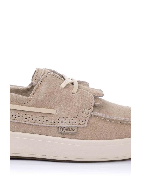 Náutico en piel - Eco friendly | Natural World | Club del Zapato
