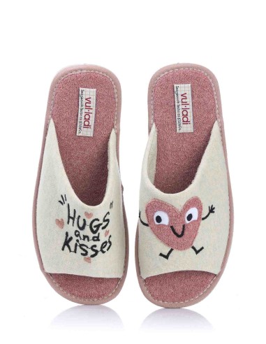 Garzón Zapatilla de casa - Corazón