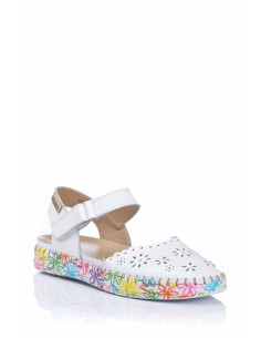 Happu Monk Sandalia en piel - Plantilla de gel