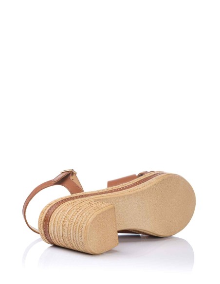 Sandalia de piel - Tachas | Pitillos | Club del Zapato