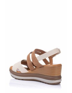 Hispa Flex Sandalia con cuña - Velcro 2