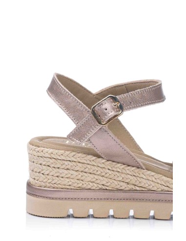 Sandalia con cuña - Piel | Paseart | Club del Zapato