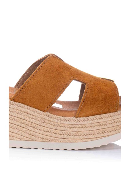 Sandalia con cuña - Piel | Oh! my sandals | Club del Zapato