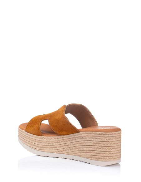 Sandalia con cuña - Piel | Oh! my sandals | Club del Zapato
