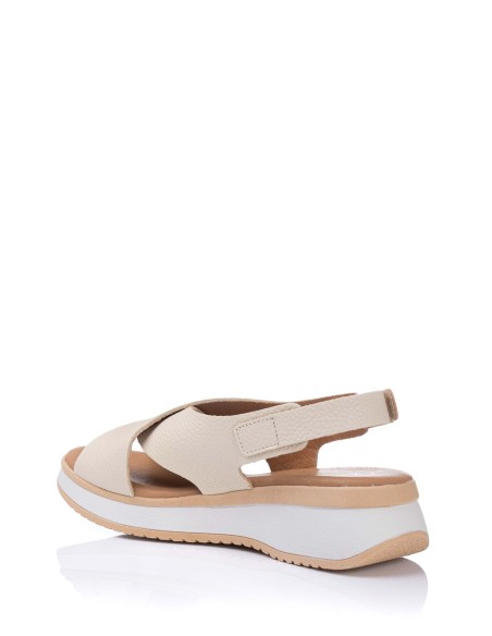 Sandalia de tiras en piel | Oh! my sandals | Club del Zapato