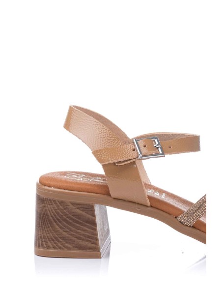 Sandalia con tacón - Piel | Oh! my sandals | Club del Zapato