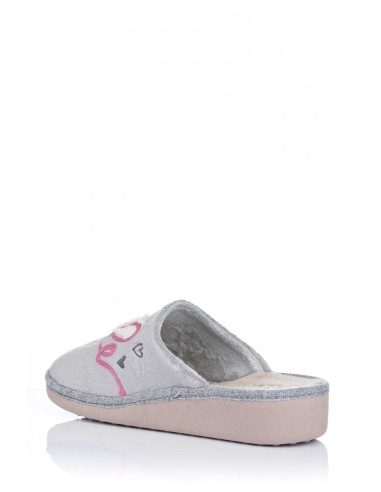 Zapatilla de casa con cuña - "Smile" | Vul-ladi | Club del Zapato