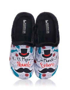 Comprar Zapatilla de casa - "El Mejor abuelo del mundo entero" | Club del Zapato