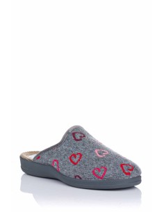 Zapatilla de casa - Corazones | Ruiz y Gallego | Club del Zapato