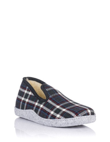 Zapatilla de casa - Cuadrados | CM. Confort | Club del Zapato