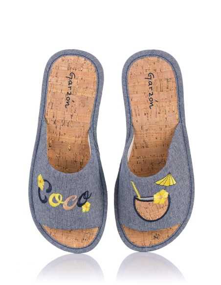 Garzón Zapatilla de casa - Coco | Club del Zapato