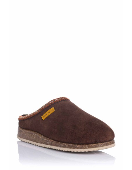 Zapatilla de casa forrada - Piel | Nordikas | Club del Zapato