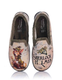 Zapatilla de casa - Sherlock Holmes | Plumaflex | Club del Zapato