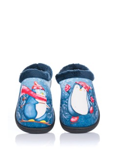 PLUMAFLEX Zapatilla de casa - Pingüinos