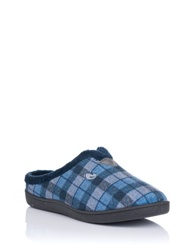 PLUMAFLEX Zapatilla de casa - Cuadros