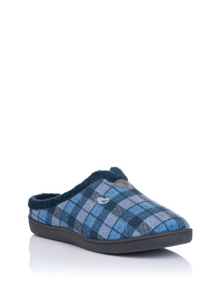 PLUMAFLEX Zapatilla de casa - Cuadros