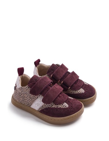 Gioseppo Zapatilla con velcro - Burgundy